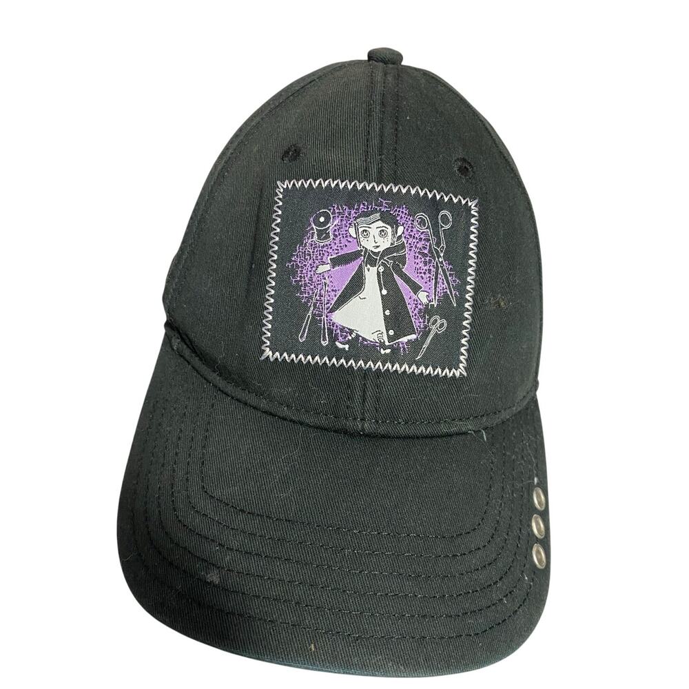 Coraline Hat Women Snap Back Spell Out Patch Wise Brave Tricky Hype Core Cap